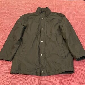 London Fog med Men's Dark Green Trench Coat